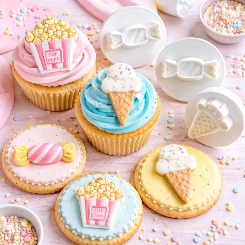 Pístové vypichovače Party (sada 4 ks)